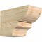 Ekena Millwork Ridgewood Rough Sawn Rafter Tail, Douglas Fir, 6"W x 8"H x 12"L RFT06X08X12RID00RDF - alternate 1